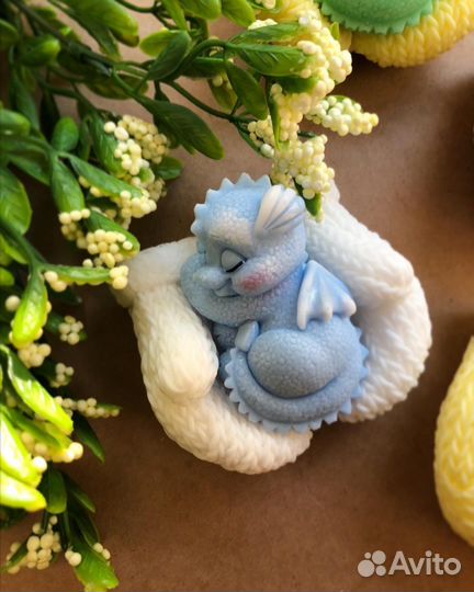 Мыло ручной работы дракон