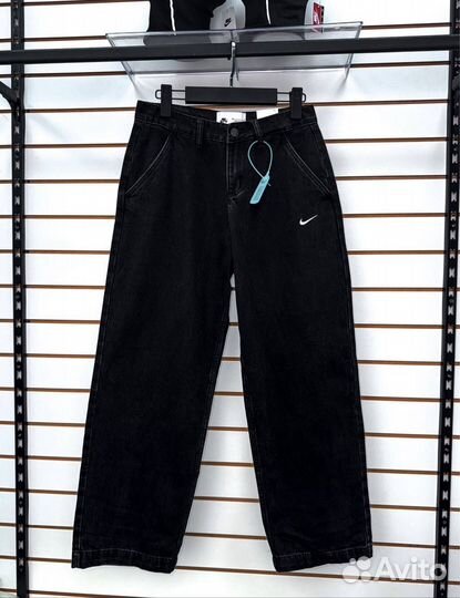 Джинсы Nike SB со свушем черные