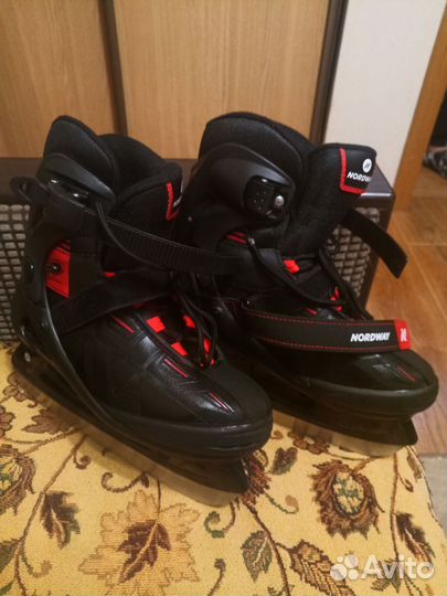 Коньки ледовые для мальчика 38 размер