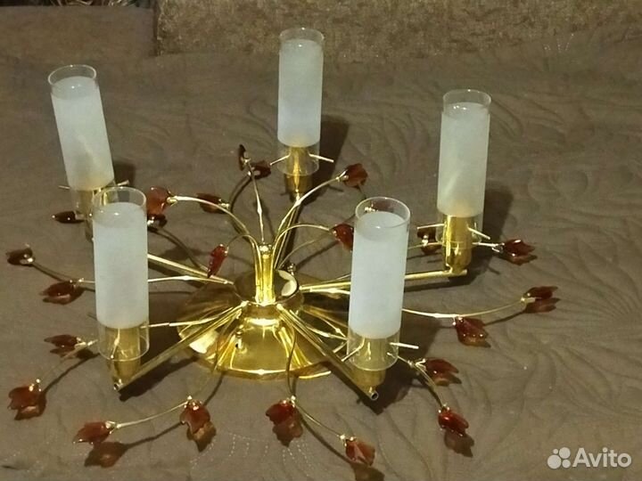 Люстра потолочная бу