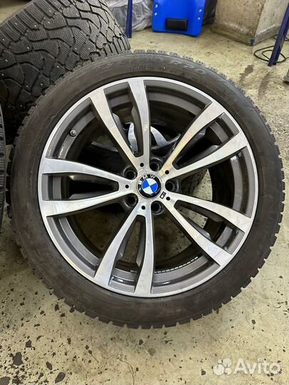Диски разноширокие BMW R20 и шины Pirelli ICE zero