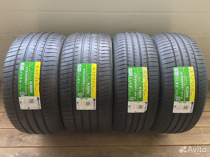 Kapsen K3000 275/40 R21 и 315/35 R21 107Y