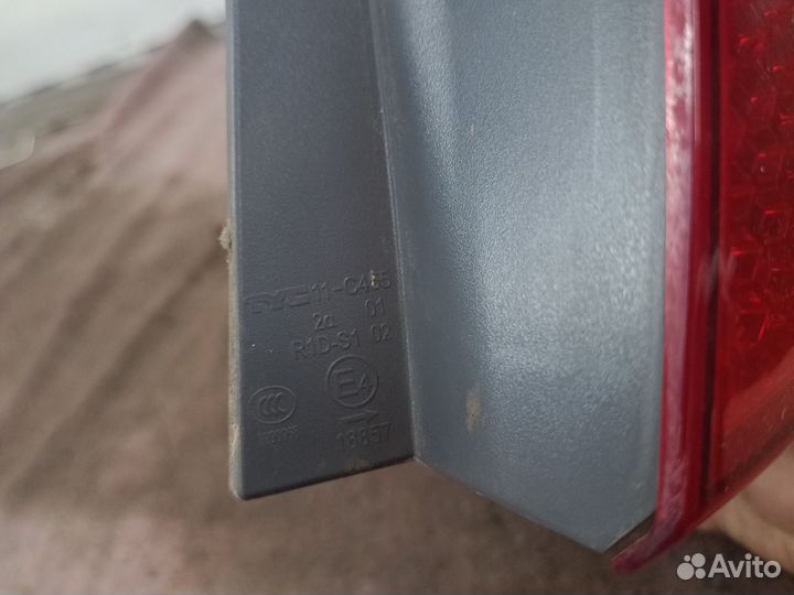 Фонарь фара задняя правая kia rio 3