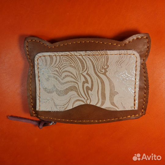 Кошелёк мини из натуральной кожи