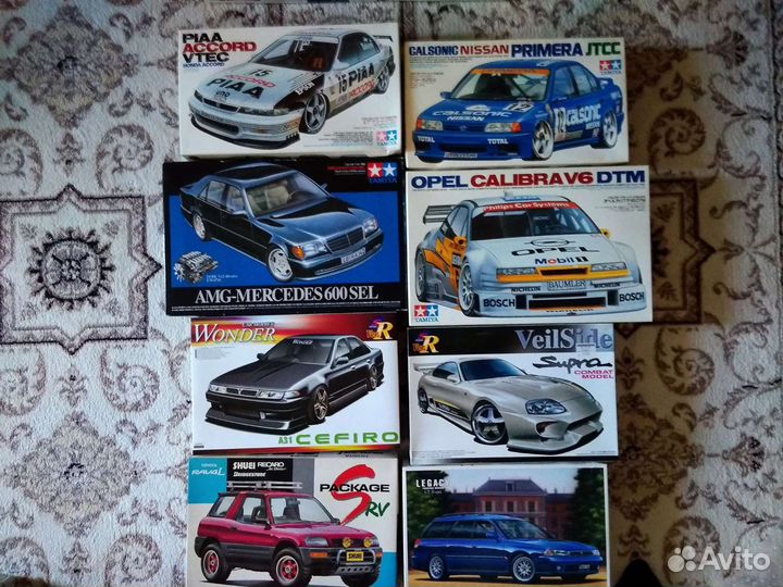 Сборные модели 1/24 1/25