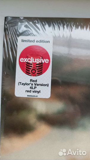 Лимитированый LP RED(Taylor's version)