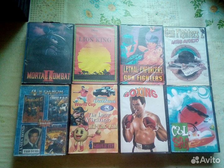 Картриджи для Sega Mega Drive (часть вторая)