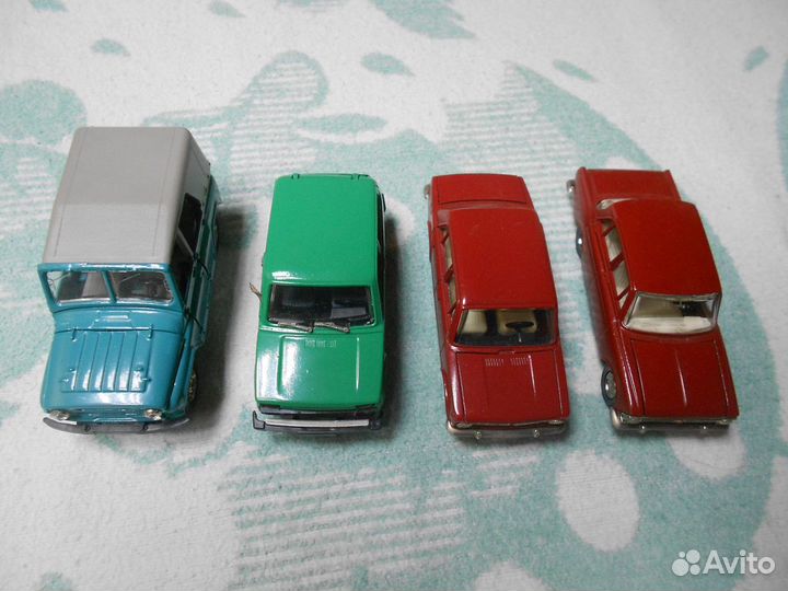 Модели авто СССР 1:43 Нива ваз-2121