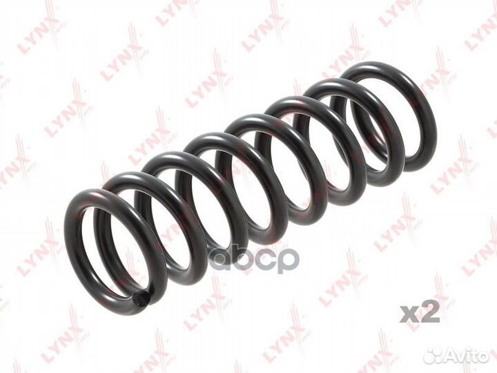 Пружина подвески MB W210 W203 98- задн. (мин. 2