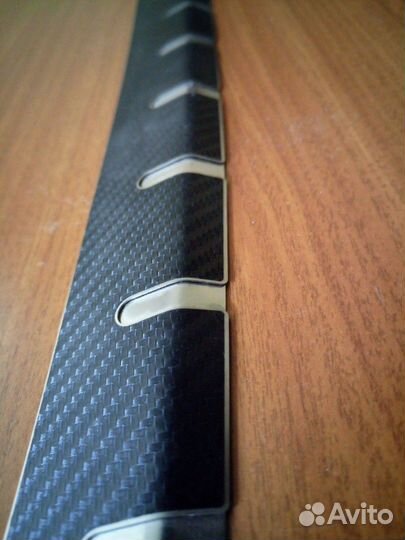 Молдинг на задний бампер skoda octavia А5