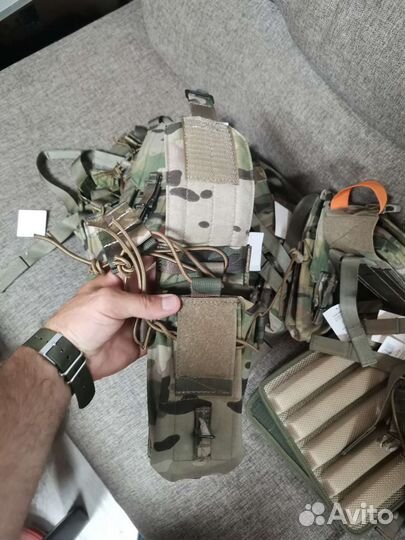 Подсумок 2ак со съёмным клапаном и утяжками