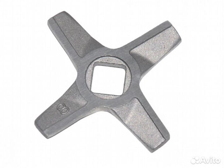 Нож мясорубки zelmer двухсторонний №8, зам. 632543