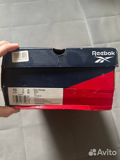 Кроссовки reebok club c revenge