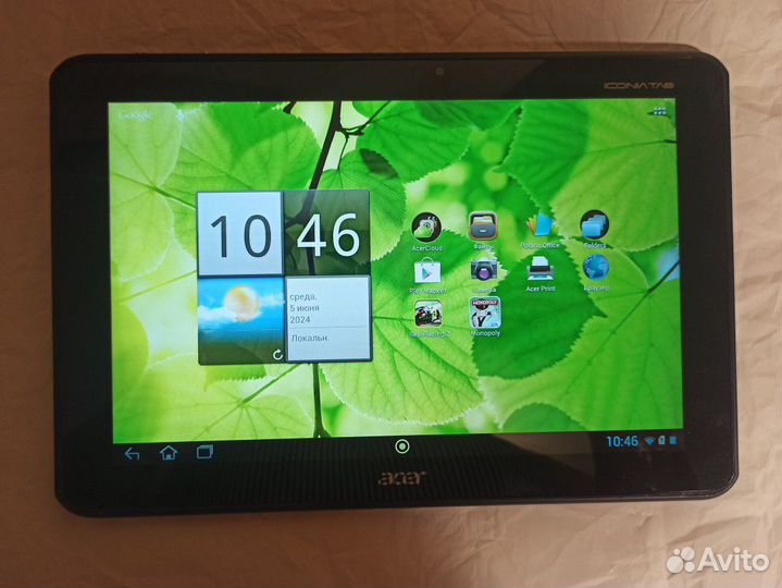 Планшет acer iconia tab