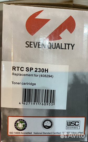 Картридж-тонер SP230H новый