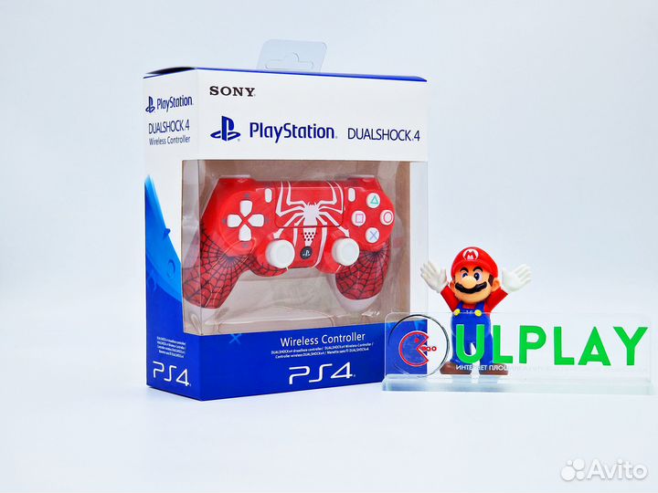 Новый джойстик PS4 V2 SpiderMan RAD (CUH-ZCT2E)
