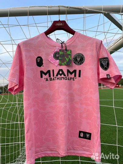 Футболка bape x inter miami