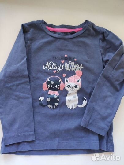 Вещи пакетом на девочку 98