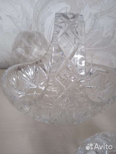 Вазы. Хрусталь