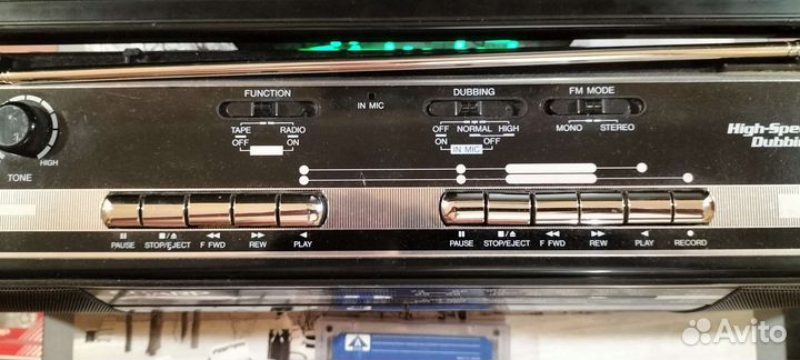 Кассетный магнитофон sharp WQ-267 Z (BK )