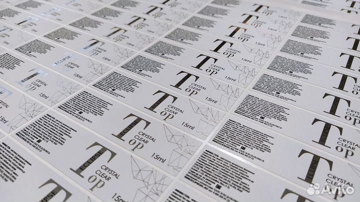 Печать Этикеток, Стикеров, Наклеек