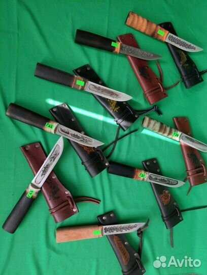 Якутские ножи охотничьи 110х18мшд в бритву