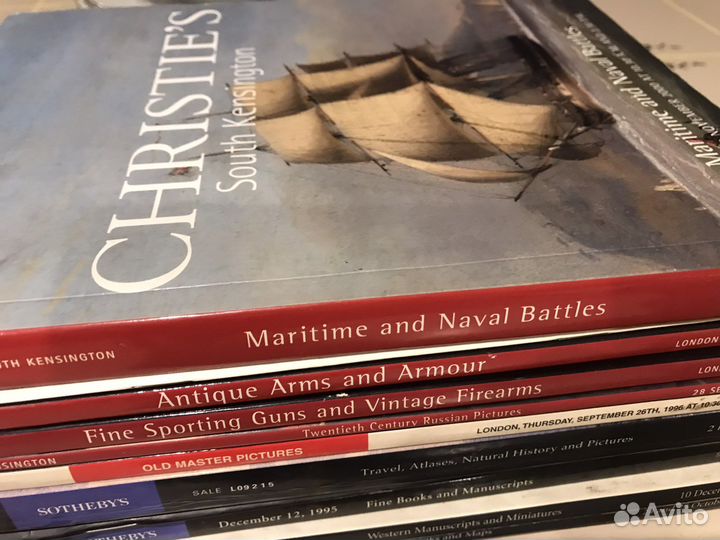 Кристи'с и Сотби'с каталоги аукционные