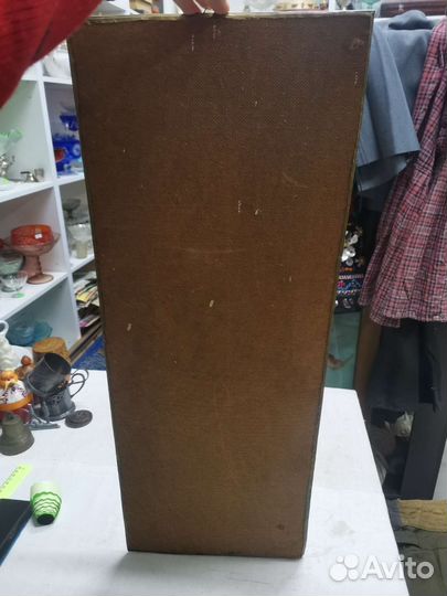 Чеканка медная Девушка с арфой и косуля (Ч)