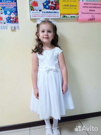 Платье праздничное, 110-116
