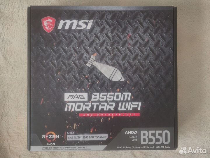 Msi b550m mortar wifi