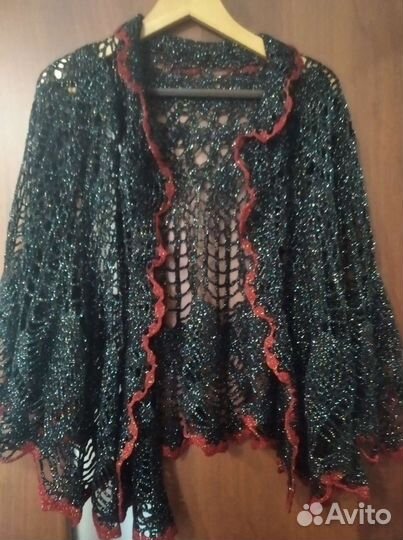 Пончо накидка