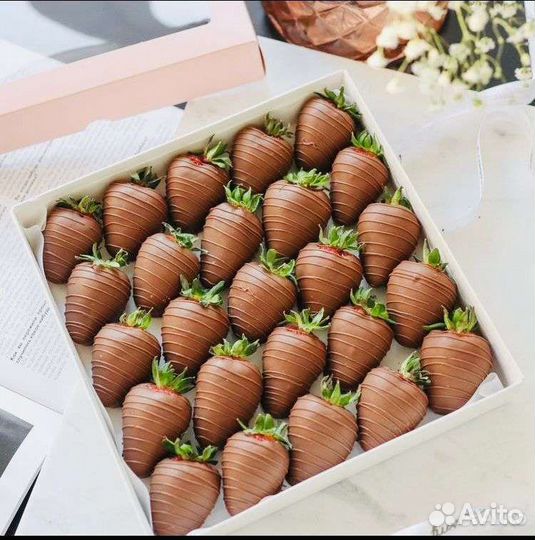 Клубника в шоколаде