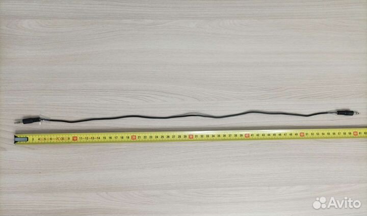 Кабель AUX mini Jack 3.5mm - mini Jack 3.5mm 0,5 м