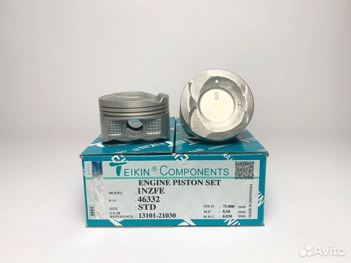 Поршень двигателя teikin 46332 STD (4шт/упак) 4633
