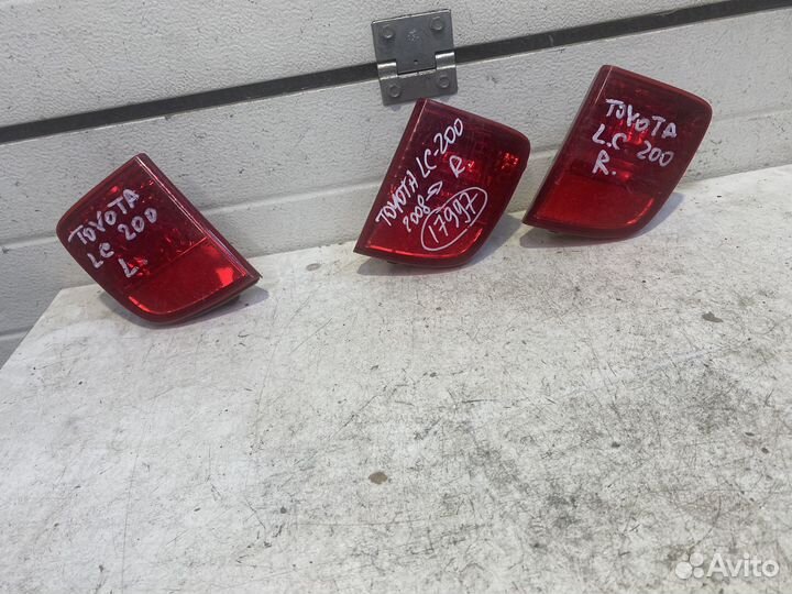 Toyota Land Cruiser 200 с 2008 - Фонарь задний лев