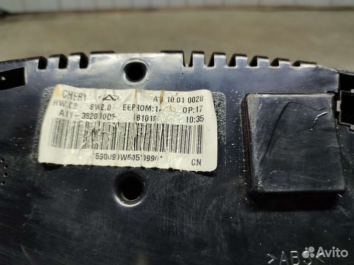 Приборная панель chery amulet