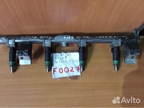 Форсунка Ford Focus 1.6i 98MF-BA 9F593 W312Q11061