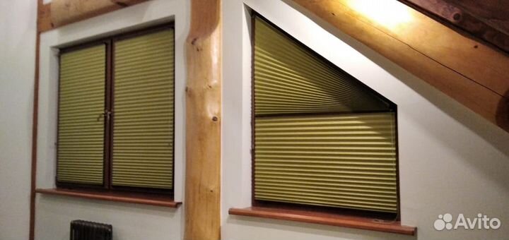 Рулонные шторы плиссе