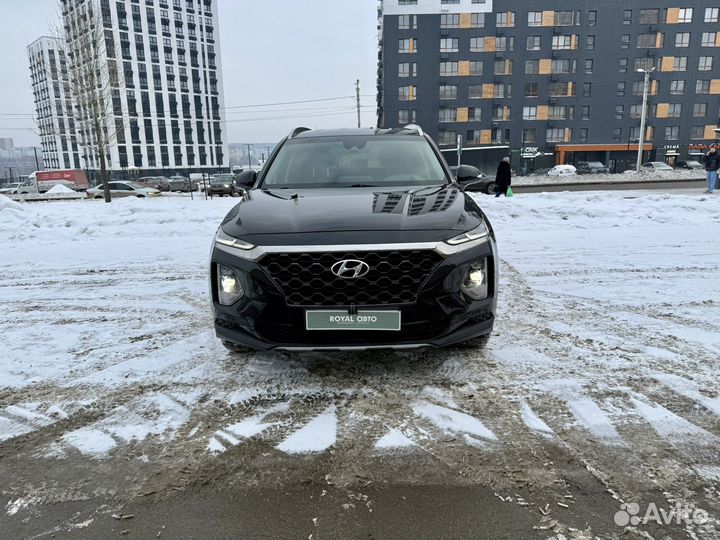 Hyundai Santa Fe 2.0 AT, 2018, 77 200 км