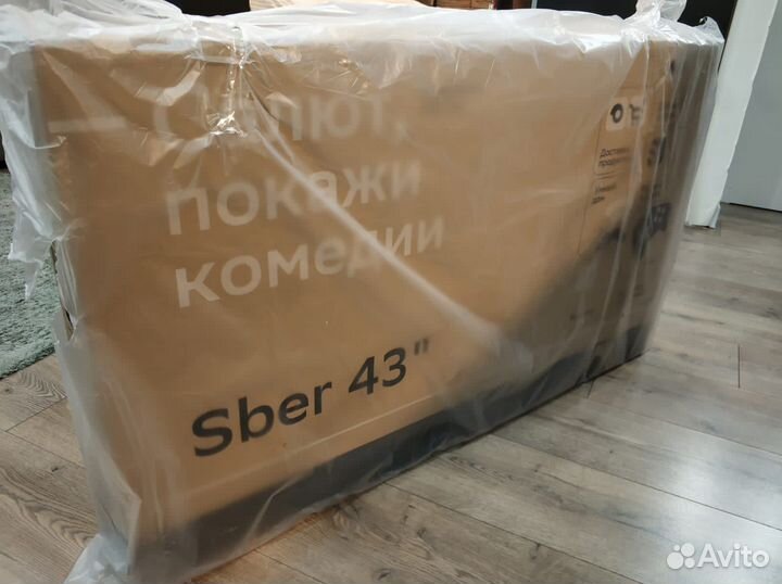 Телевизор Sber SDX-43F2120B, 43