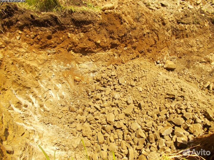 Скальный грунт, вскрыша, доставка скалы