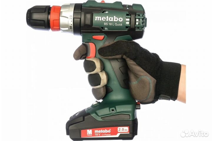 Аккумуляторная дрель Metabo BS 18 L Quick 60232050