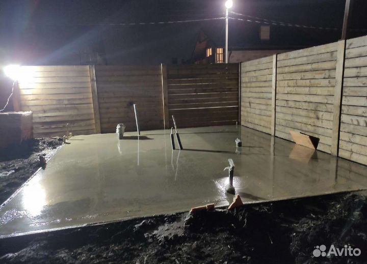 Бетонные работы