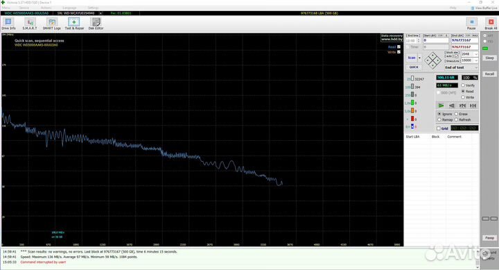 Жесткий диск WD 500 GB SATA 16MB Cache