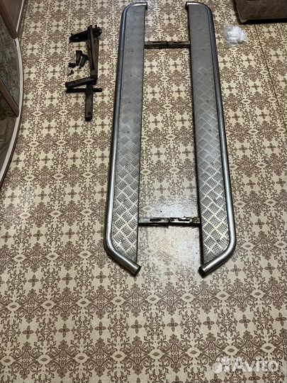 Пороги на nissan x-trail t31