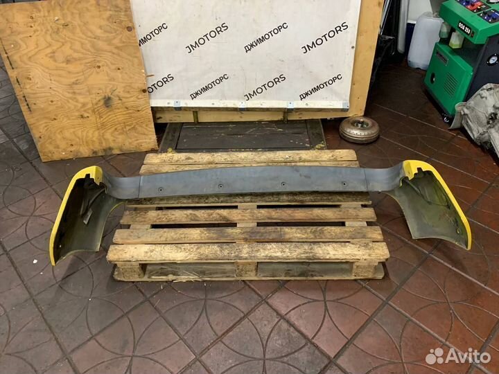 Бампер задний Рено Кангу 03-09 Renault kangoo