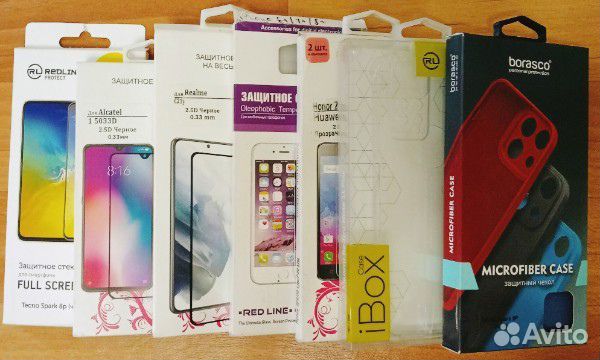 Чехлы и стёкла на телефон