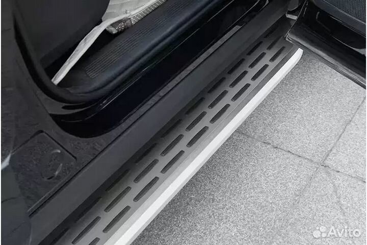 Пороги, подножки Geely Tugella 2020-нв OEM (новые)