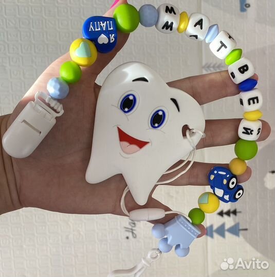 Держатель для пустышки, грызунки