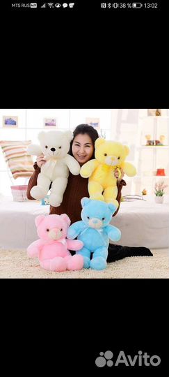 Мягкие светодиодные игрушки